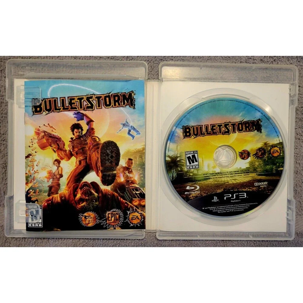 Sony PlayStation 3 PS3: BULLETSTORM LIMITED EDITION, CIB, MANUAL,TESTED &WORKING